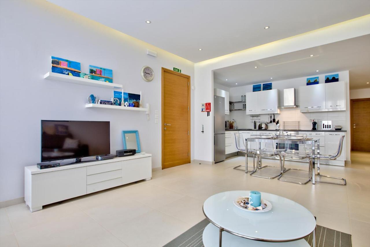 Bright And Central 2 Bedroom Apartment In Sliema Dış mekan fotoğraf